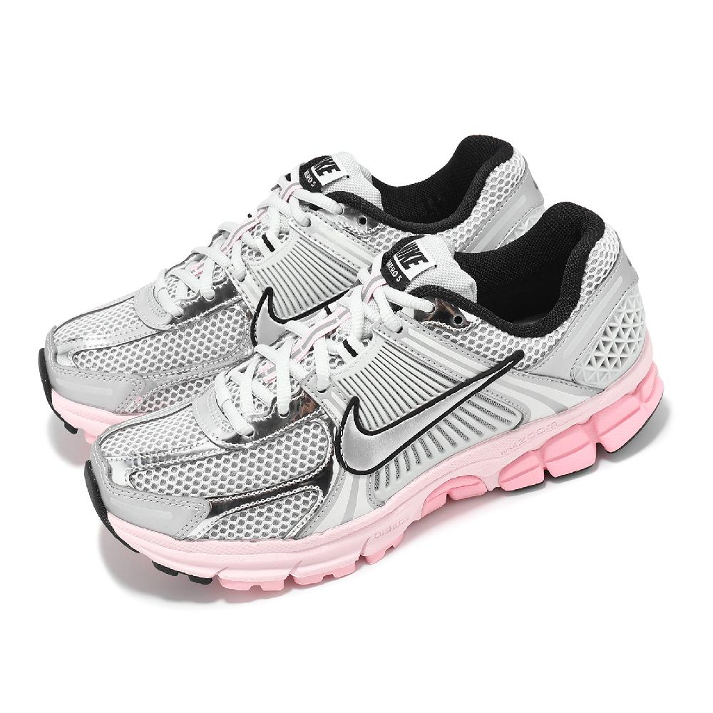 NIKE 耐吉 休閒鞋 Wmns Zoom Vomero 5 女鞋 男鞋 液態銀 粉 氣墊 HF1877-001