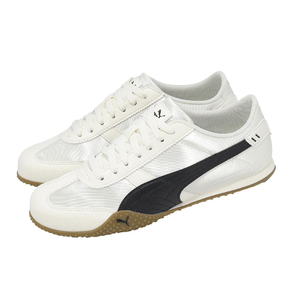 PUMA 彪馬 休閒鞋 Bella UT FC 女鞋 白 黑 薄底 復古 足球鞋 405259-02