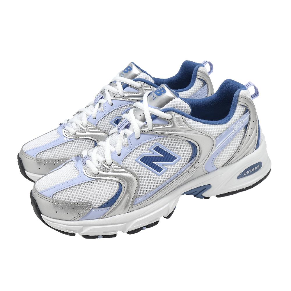 New Balance 紐巴倫 休閒鞋 530 男鞋 女鞋 銀 藍 復古 緩震 運動鞋 U53052N-D