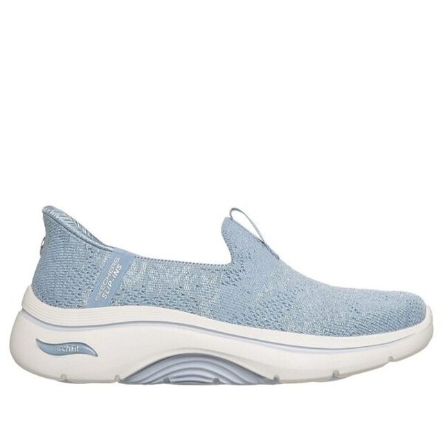SKECHERS 斯凱奇 Skechers 思克威爾 Go Walk Arch Fit 2.0 [125338BLU] 女 休閒鞋 瞬穿 水藍