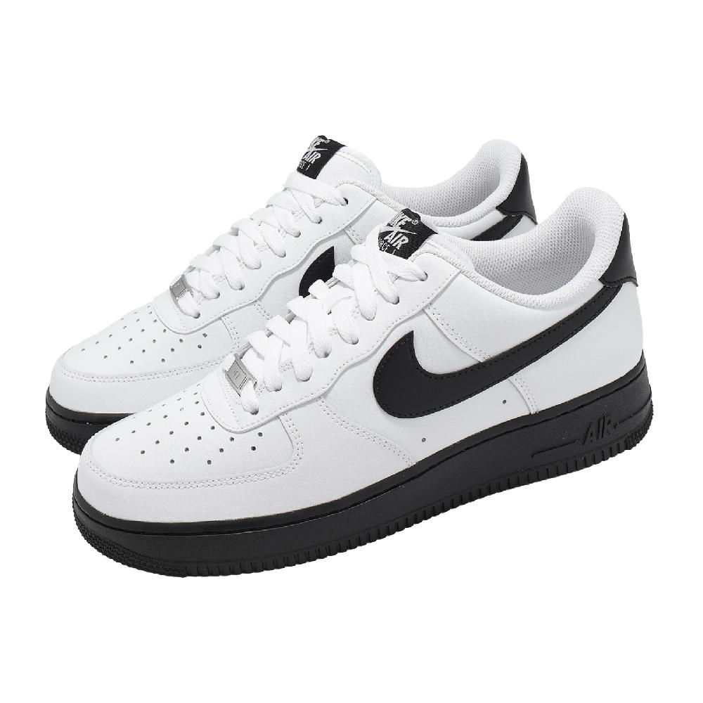 NIKE 耐吉 休閒鞋 Air Force 1 07 男鞋 白 黑 經典 AF1 FJ4146-129
