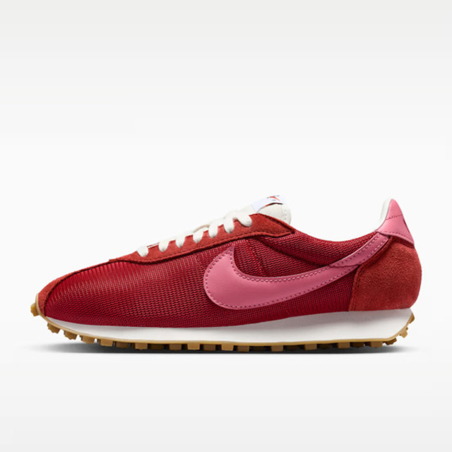 NIKE 耐吉 W LD-1000 [HF3227-603] 女 運動休閒鞋 復古鞋 麂皮 舒適 穿搭 紅 粉紅