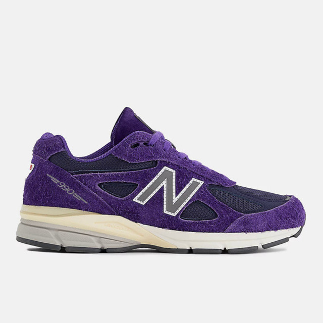 New Balance 紐巴倫 New Balance 紐巴倫 990v4 [U990TB4] 男 運動休閒鞋 復古鞋 美製 麂皮 緩震 舒適 紫黑