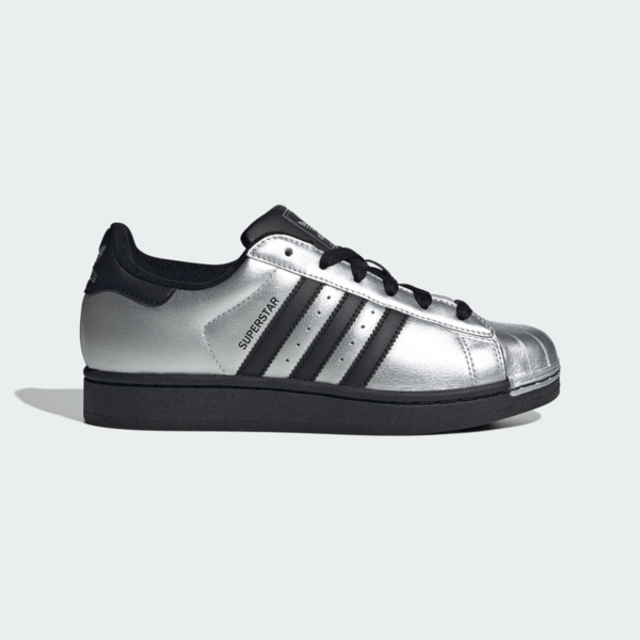 adidas 愛迪達 Adidas 愛迪達 Superstar II W IH1599 女 運動休閒鞋 舒適 銀 黑
