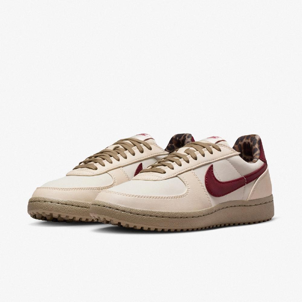 NIKE 耐吉 休閒鞋 Wmns Field General 女鞋 米白 紅 豹紋 復古 IM6688-062