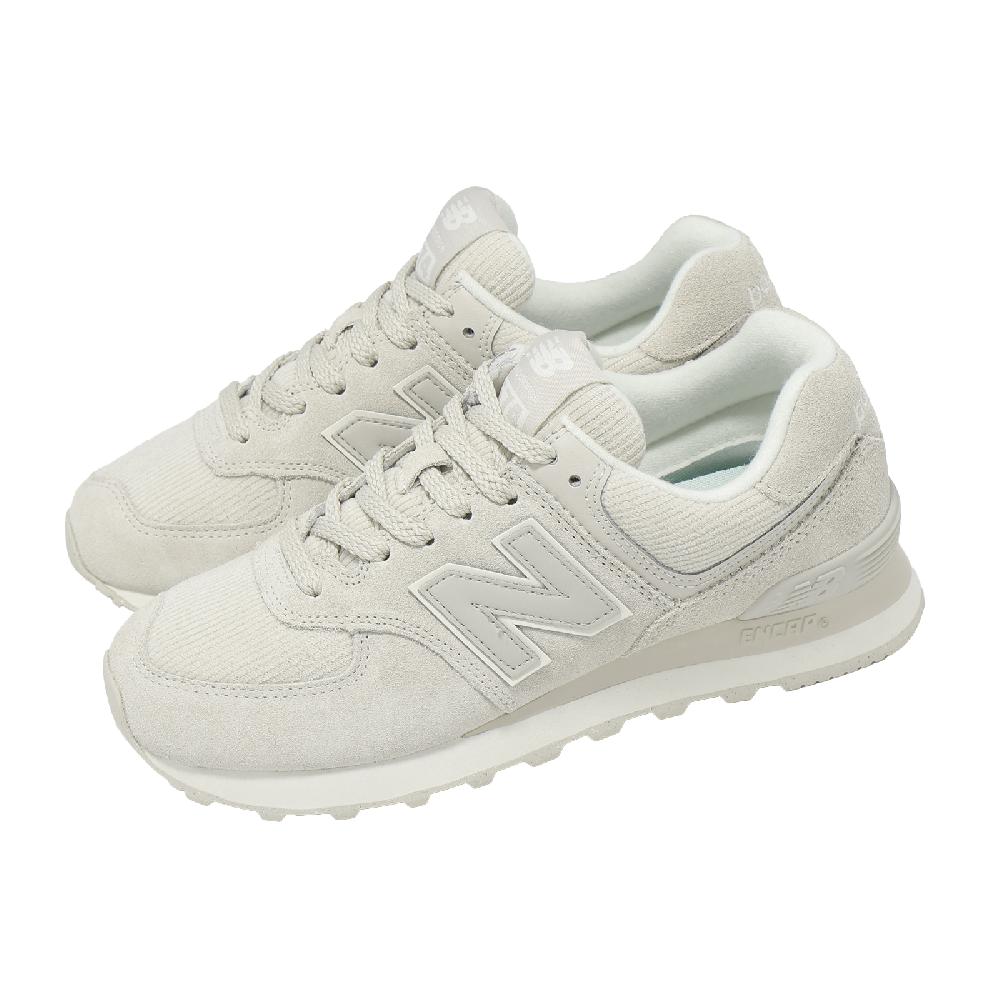 New Balance 紐巴倫 休閒鞋 574 女鞋 米色 麂皮 燈芯絨 經典 NB WL574CBG-B