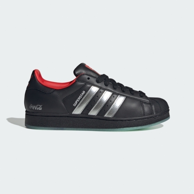 adidas 愛迪達 Adidas 愛迪達 Superstar II Coca-Cola KH6891 男女 休閒鞋 復古 皮革 流行 黑