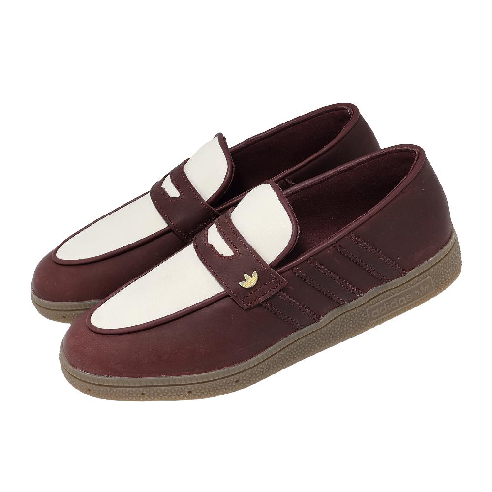 adidas 愛迪達 休閒鞋 Handball Spezial Loafer W 女鞋 男鞋 酒紅 樂福鞋 LA6440