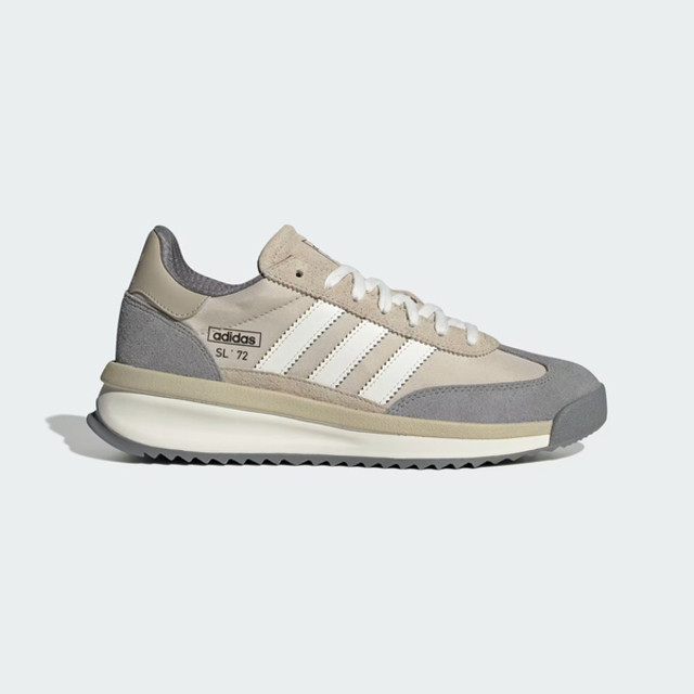 adidas 愛迪達 Adidas SL 72 RTN [JR8764] 男 運動休閒鞋 復古鞋 麂皮 舒適 米灰