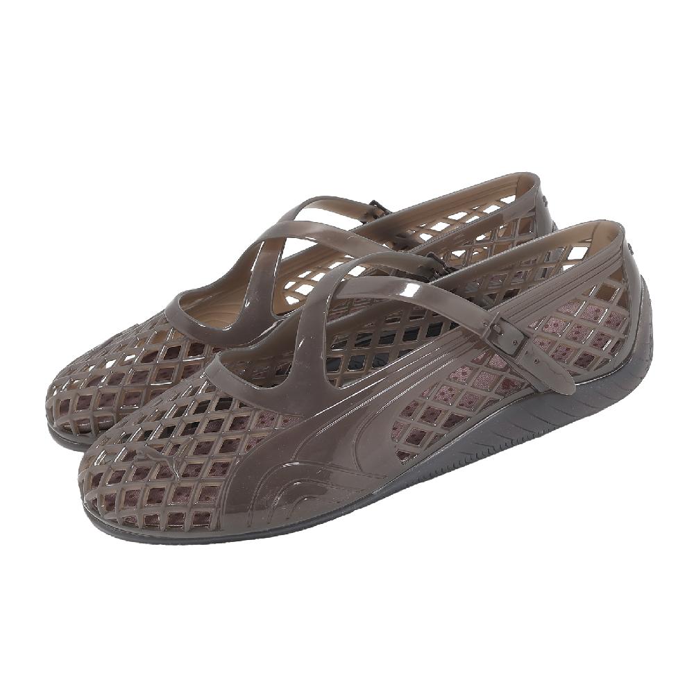 PUMA 彪馬 休閒鞋 Speedcat Ballet Jelly W 女鞋 棕 果凍鞋 漁網鞋 409469-04
