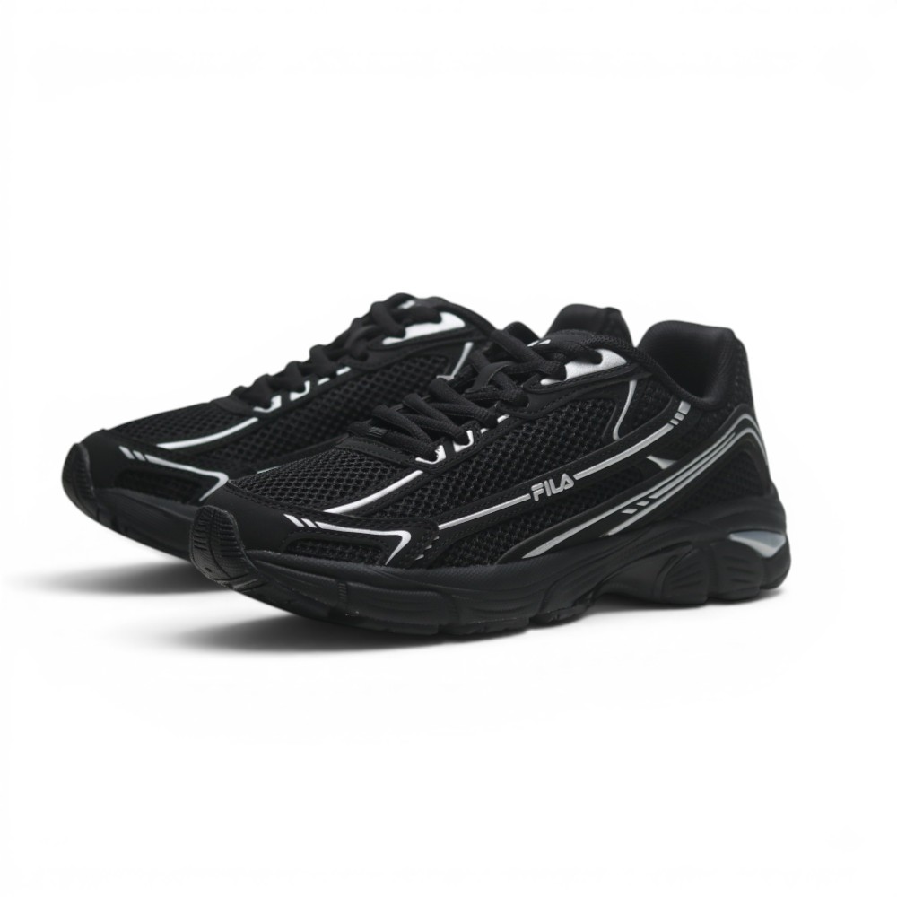 Fila FILA 慢跑鞋 CIRCUIT 黑銀 復古 運動鞋 女 5J907A001