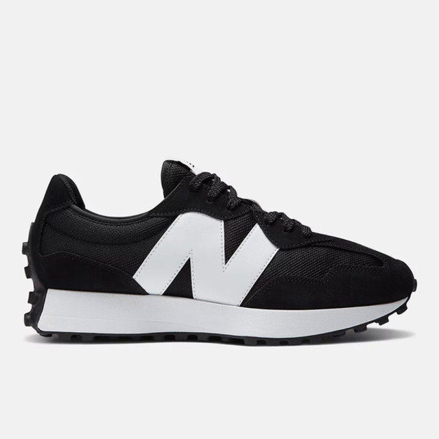 New Balance 紐巴倫 New Balance MS327CBW 男女 休閒鞋 D楦 經典 復古 NB 327 麂皮 百搭 情侶穿搭 黑白