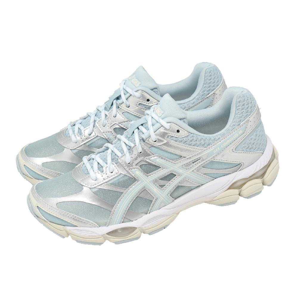 Asics 亞瑟士 休閒鞋 GEL-Cumulus 16 女鞋 藍 復古跑鞋 緩震 亞瑟膠 1203B218400