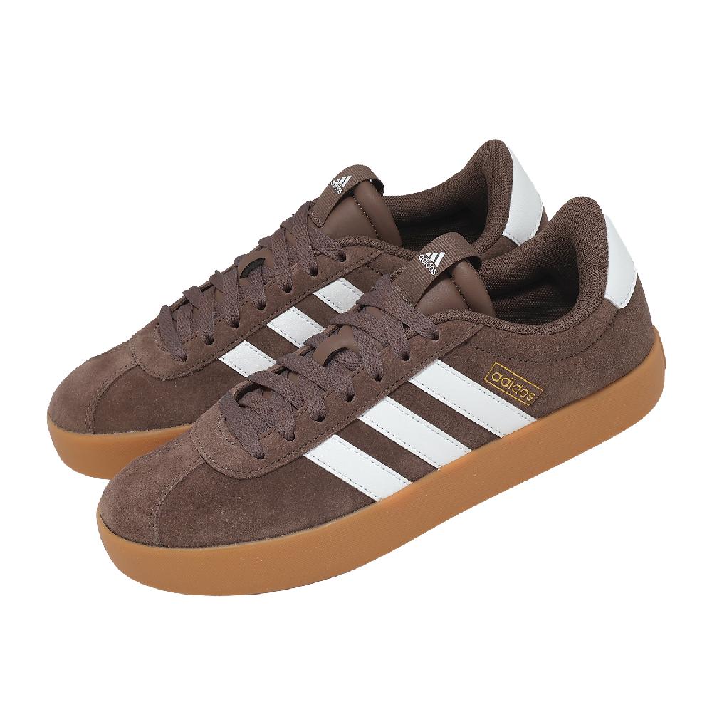 adidas 愛迪達 休閒鞋 VL Court 3.0 男鞋 女鞋 棕 膠底 復古 JP7536