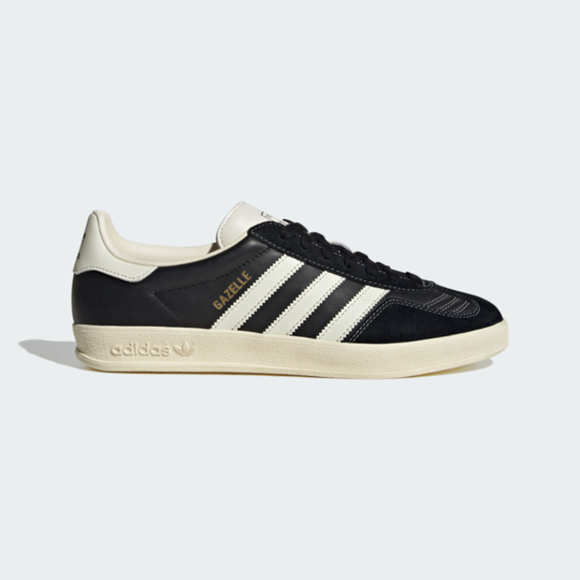 adidas 愛迪達 Adidas 愛迪達 Gazelle Indoor JQ8385 男 休閒鞋 舒適 黑 白