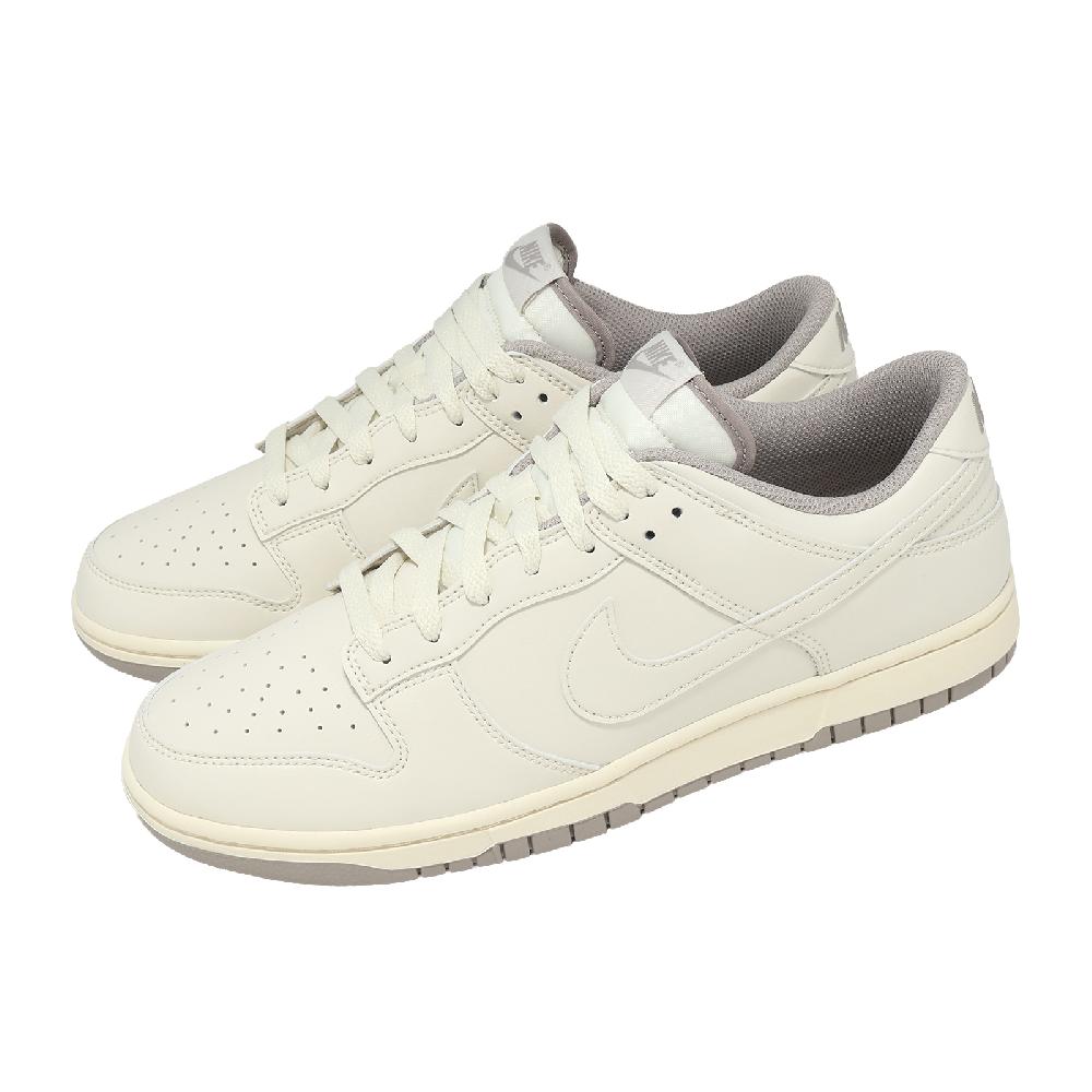 NIKE 耐吉 休閒鞋 Dunk Low Retro 男鞋 米 皮革 復古 經典 HF5441-010