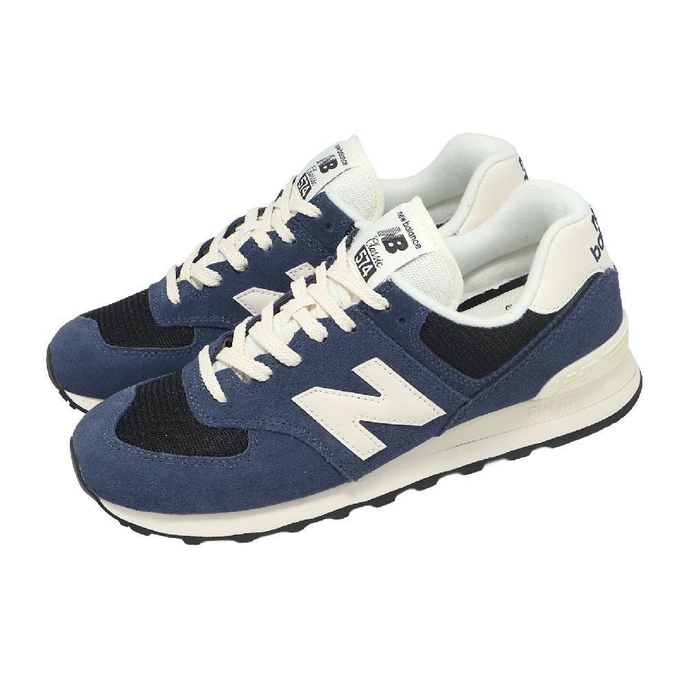 New Balance 紐巴倫 休閒鞋 574 男鞋 女鞋 藍 麂皮 復古 緩震 紐巴倫 U5746VU-D