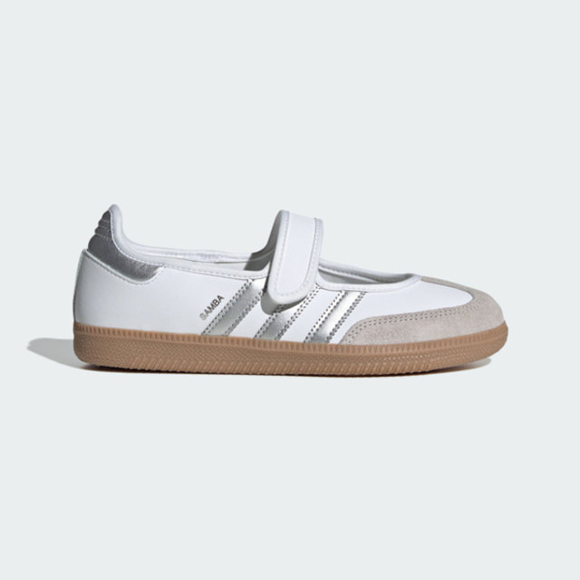 adidas 愛迪達 Adidas 愛迪達 Samba Jane W [KJ3785] 女 休閒鞋 舒適 白 瑪麗珍鞋 皮革