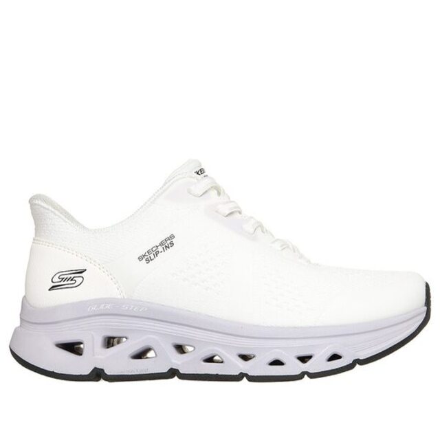 SKECHERS 斯凱奇 Skechers 思克威爾 Bobs Arc Waves Remix 117863WLV 女 休閒鞋 流行 白 紫