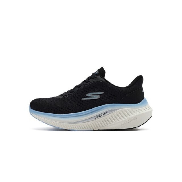SKECHERS 斯凱奇 Skechers 思克威爾 Go Walk Max Cushioning 125581WBKBL 女 健走 寬楦 黑