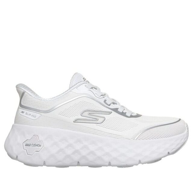 SKECHERS 斯凱奇 Skechers 思克威爾 Go Walk Max Cushioning Flex 126031WSL 女 健走 白