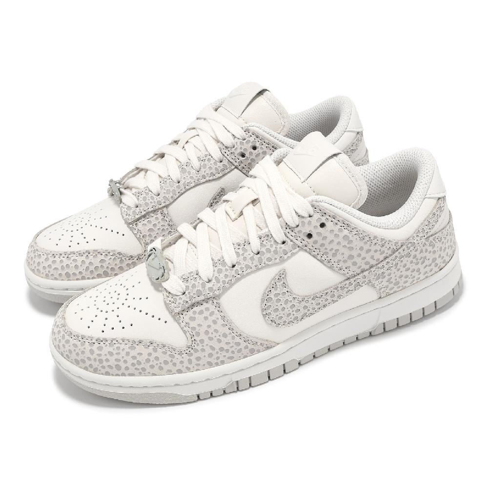 NIKE 耐吉 休閒鞋 Wmns Dunk Low PRM 女鞋 灰 豹紋 Safari Phantom FV6516-001