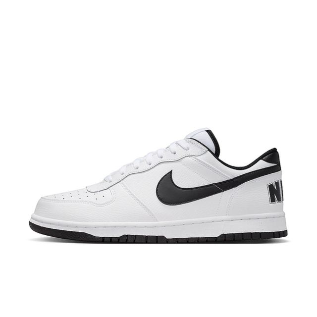 NIKE 耐吉 Nike 耐吉 Big Nike Low 355152-109 男 運動休閒鞋 低筒 基本款 舒適 白黑