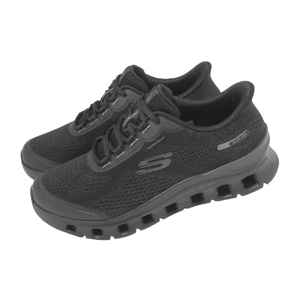 SKECHERS 斯凱奇 休閒鞋 Glide-Step Pro Slip-Ins 男鞋 寬楦 防潑水 233135WBBK