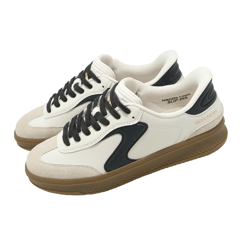 SKECHERS 斯凱奇 休閒鞋 Hotshot Hi Slip-Ins 男鞋 米白 厚底 膠底 德訓鞋 254226WBK