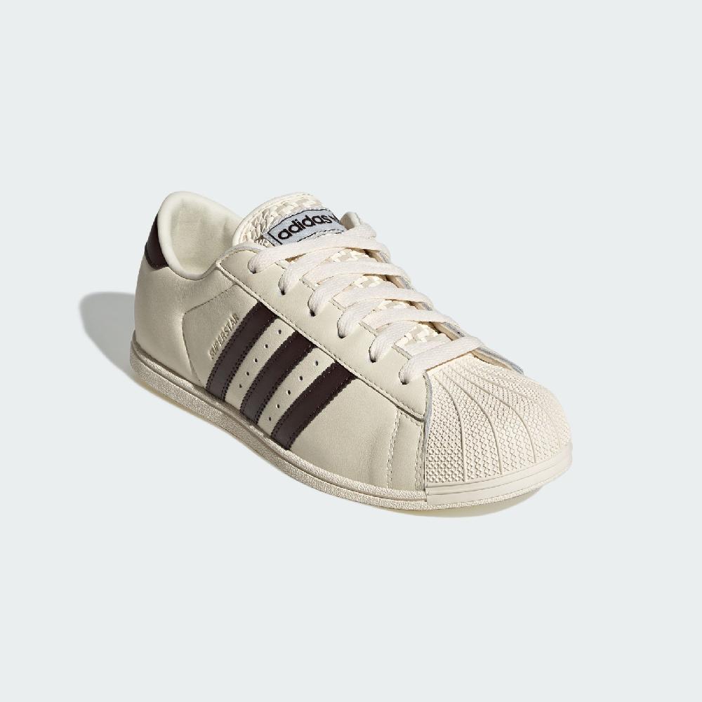 adidas 愛迪達 休閒鞋 Superstar Lo Pro 女鞋 米色 經典 貝殼頭 皮革 KK0422