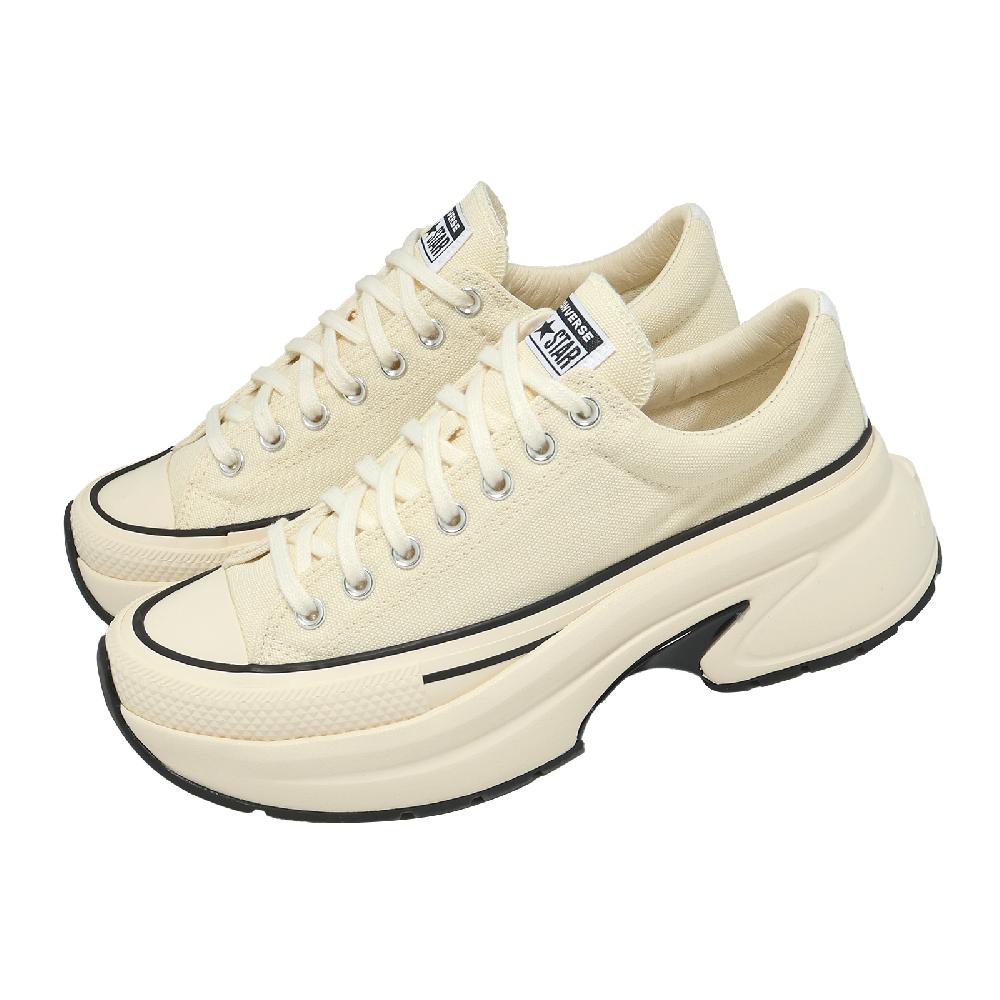CONVERSE 匡威 休閒鞋 Run Star Crush 男鞋 女鞋 米 Karina 小鯊魚鞋 厚底 A19266C