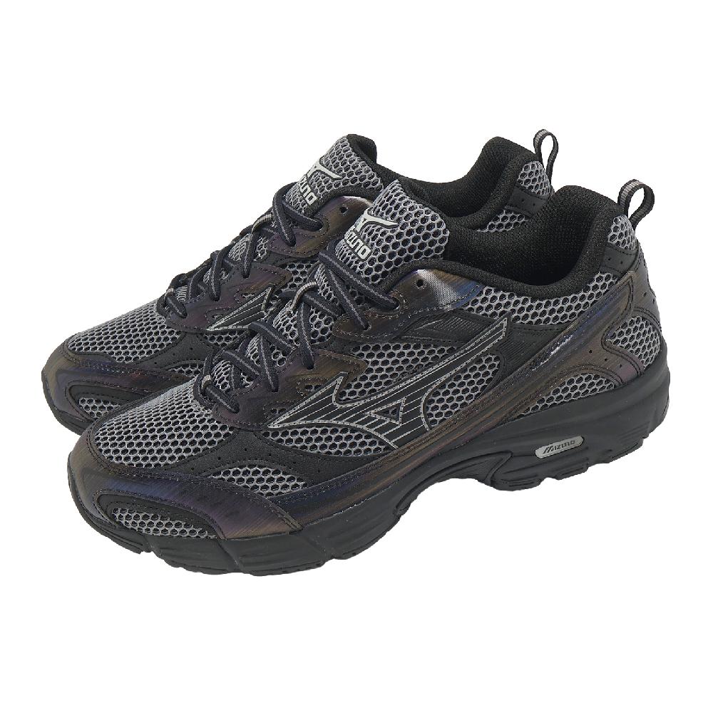 MIZUNO 美津濃 休閒鞋 MXR 男鞋 黑 復古跑鞋 運動鞋 D1GA2615-03