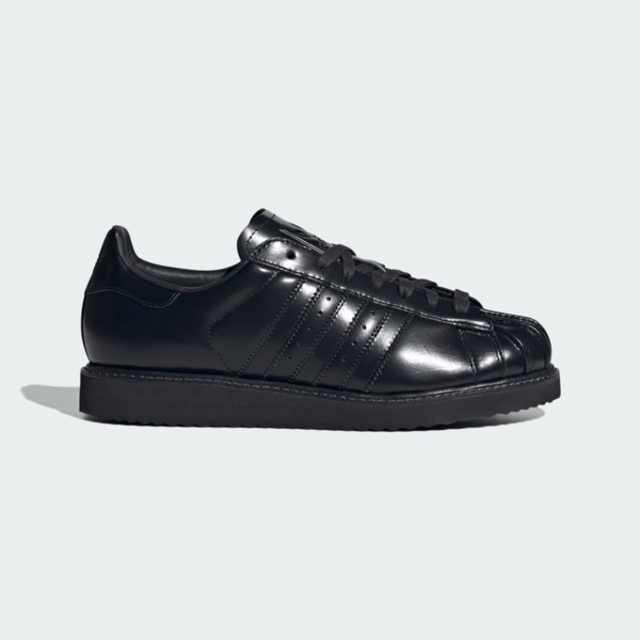 adidas 愛迪達 Adidas 愛迪達 Superstar Lux KJ7482 男女 休閒鞋 復古 真皮 流行 黑