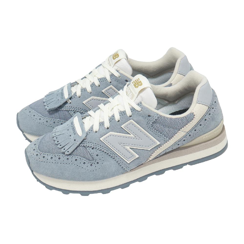 New Balance 紐巴倫 休閒鞋 WL996T V2 女鞋 灰 白 復古 流蘇 麂皮 NB WL996TU2-B