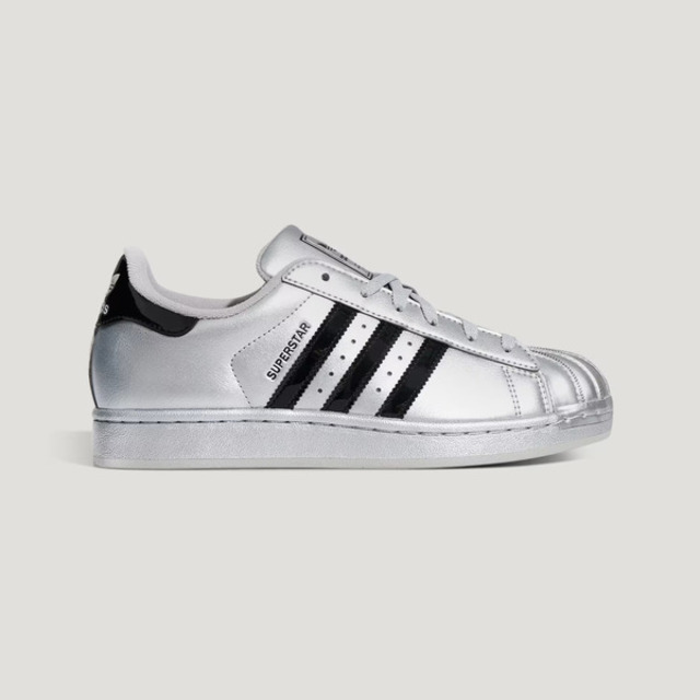 adidas 愛迪達 Adidas 愛迪達 Superstar II W LA3779 女 休閒鞋 復古 皮革 流行 銀