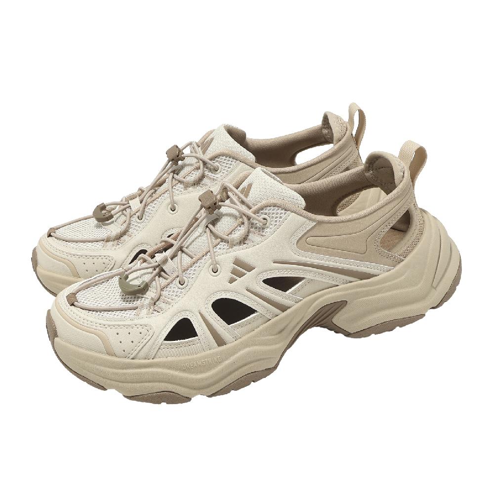 adidas 愛迪達 休閒鞋 XLG Fin Pulse Sandal 男鞋 米 輕量 抽繩 涼鞋 KH6917