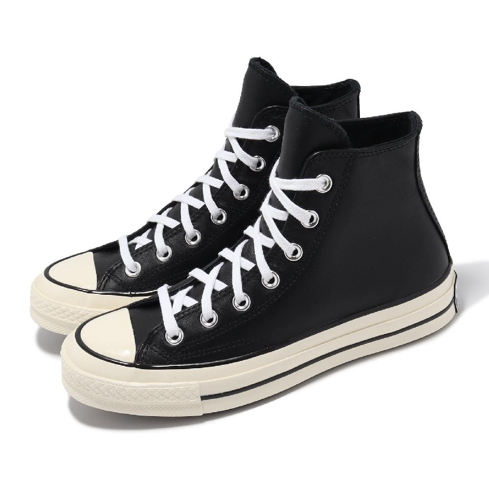 CONVERSE 匡威 休閒鞋 Chuck 70 HI 男鞋 女鞋 黑 米白 皮革 復古 1970 情侶鞋 A07200C