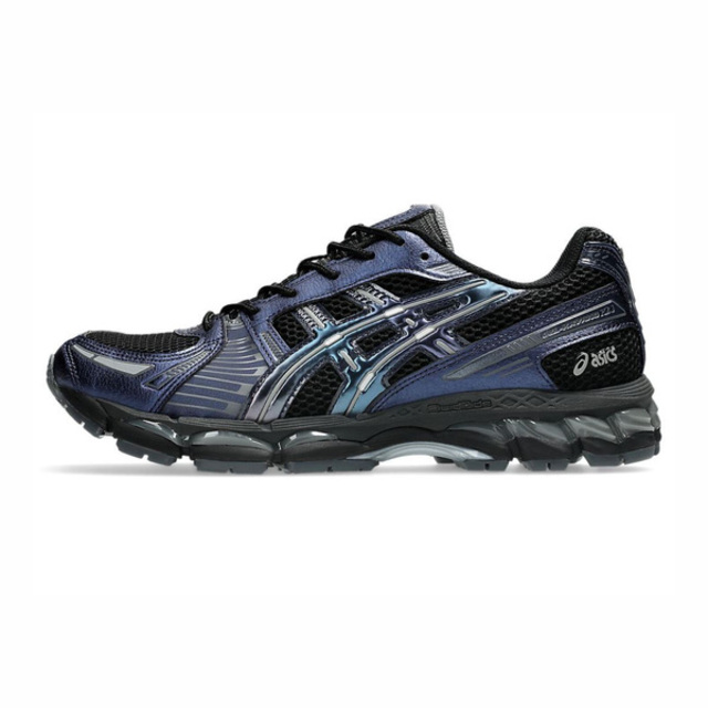 Asics 亞瑟士 Asics 亞瑟士 GEL-Kayano 12.1 1203A759-003 男女 休閒鞋 復古 流行 黑 金屬藍