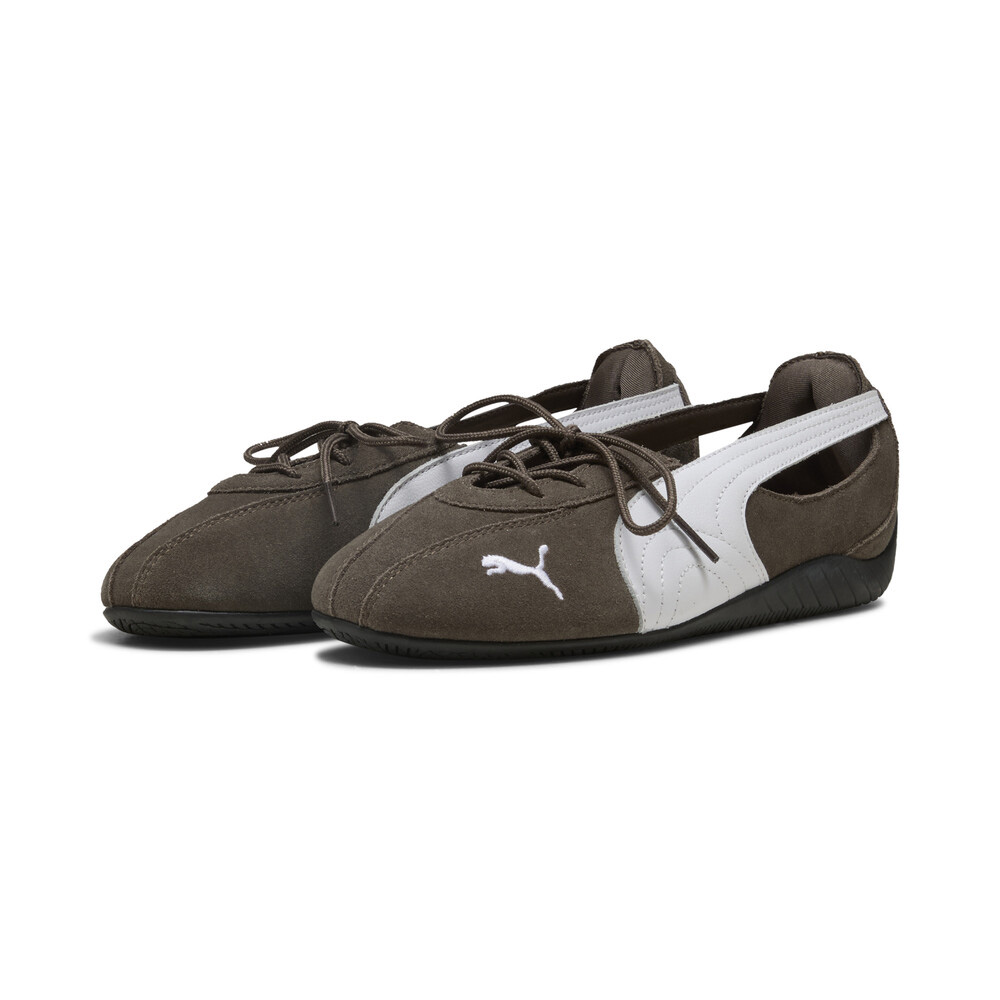PUMA 彪馬 Speedcat Ballet Nova Wns 女鞋 休閒鞋 運動鞋 芭蕾舞鞋 賽車鞋 棕色-408340-03