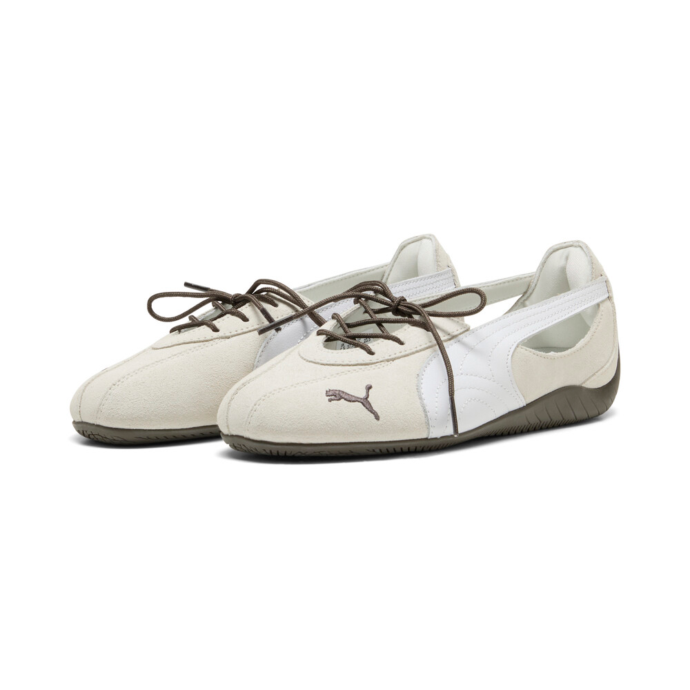 PUMA 彪馬 Speedcat Ballet Nova Wns 女鞋 休閒鞋 運動鞋 芭蕾舞鞋 賽車鞋 米白-408340-05