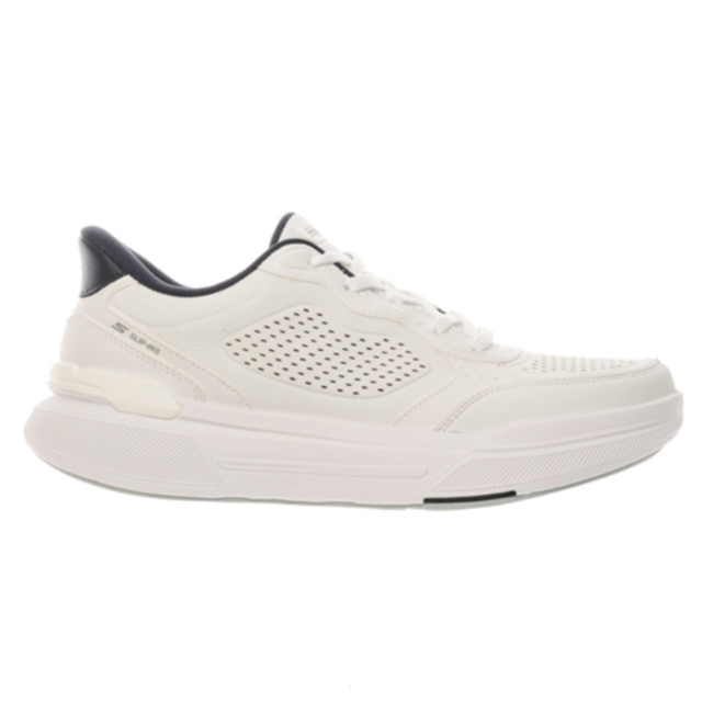 SKECHERS 斯凱奇 Skechers Go Walk In The City [217164WHT] 男 健走鞋 足弓支撐 代言人款 白