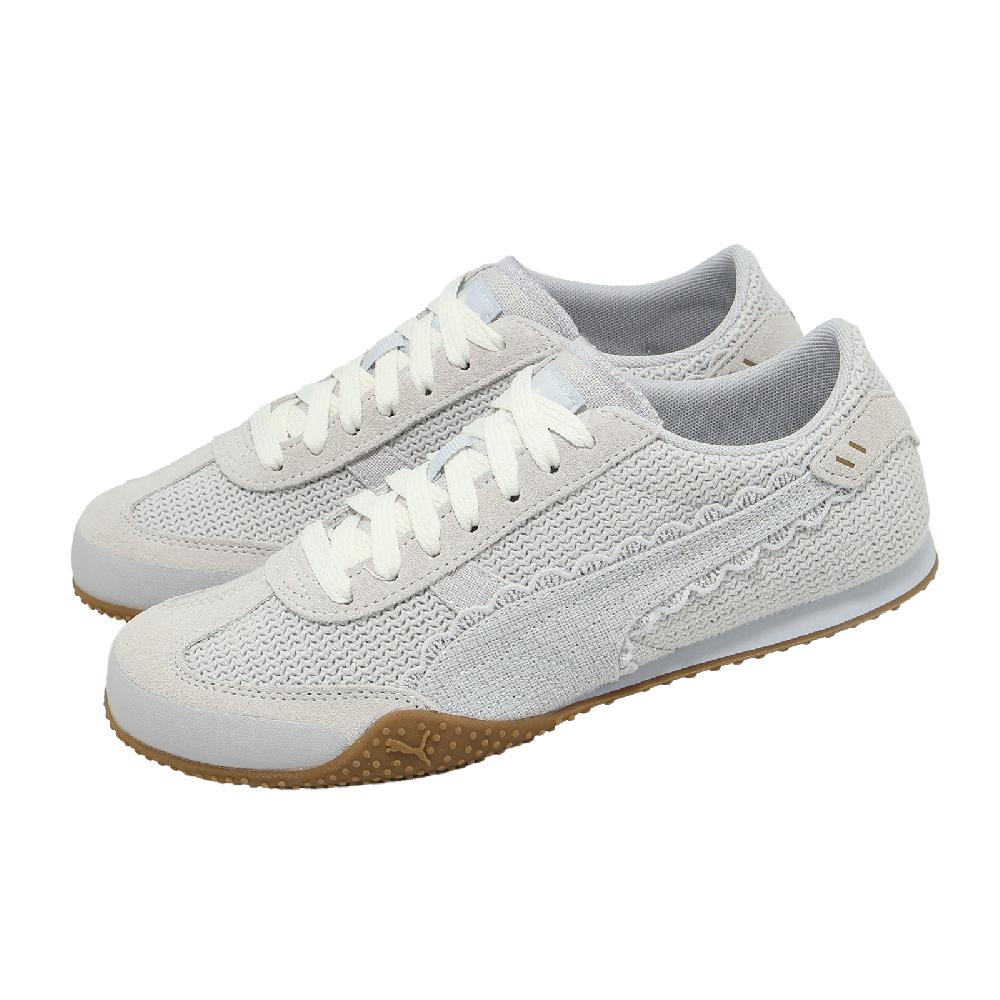 PUMA 彪馬 休閒鞋 Bella UT Weave 女鞋 灰 編織 麂皮 膠底 408810-02