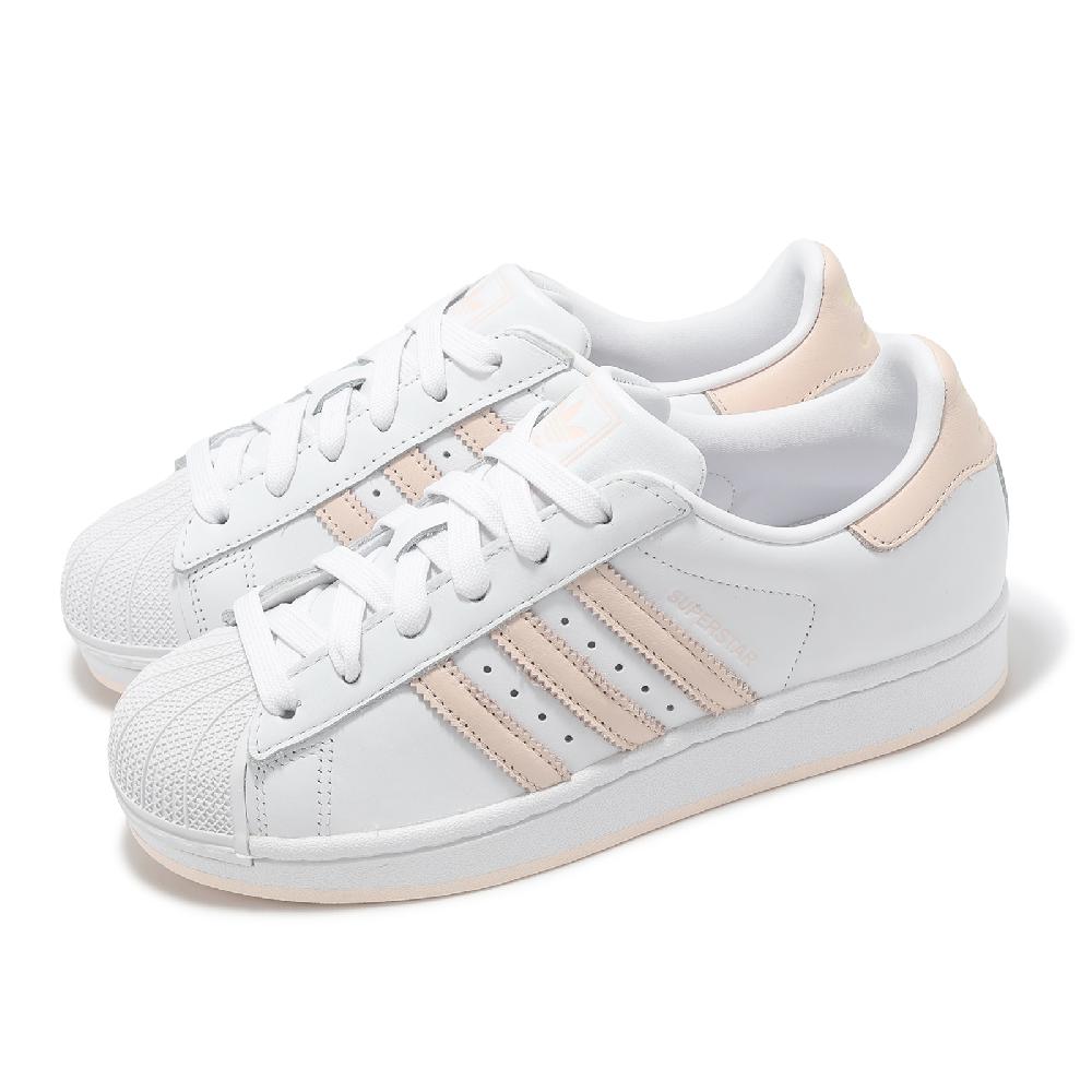 adidas 愛迪達 休閒鞋 Superstar II W 女鞋 白 灰 小白鞋 貝殼頭 三葉草 JH7056
