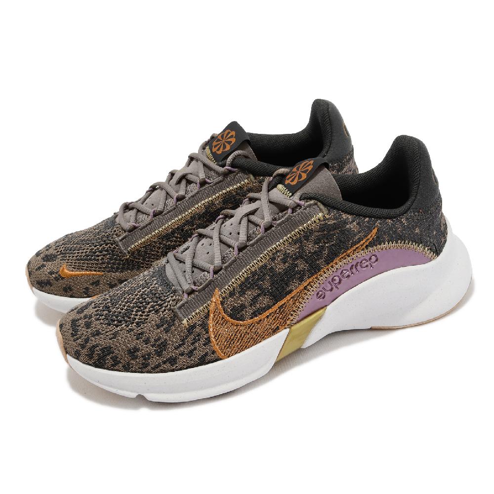NIKE 耐吉 訓練鞋 Wmns Superrep Go 3 NN FK PRM 女鞋 橘 棕 針織鞋面 支撐 DQ4679-001