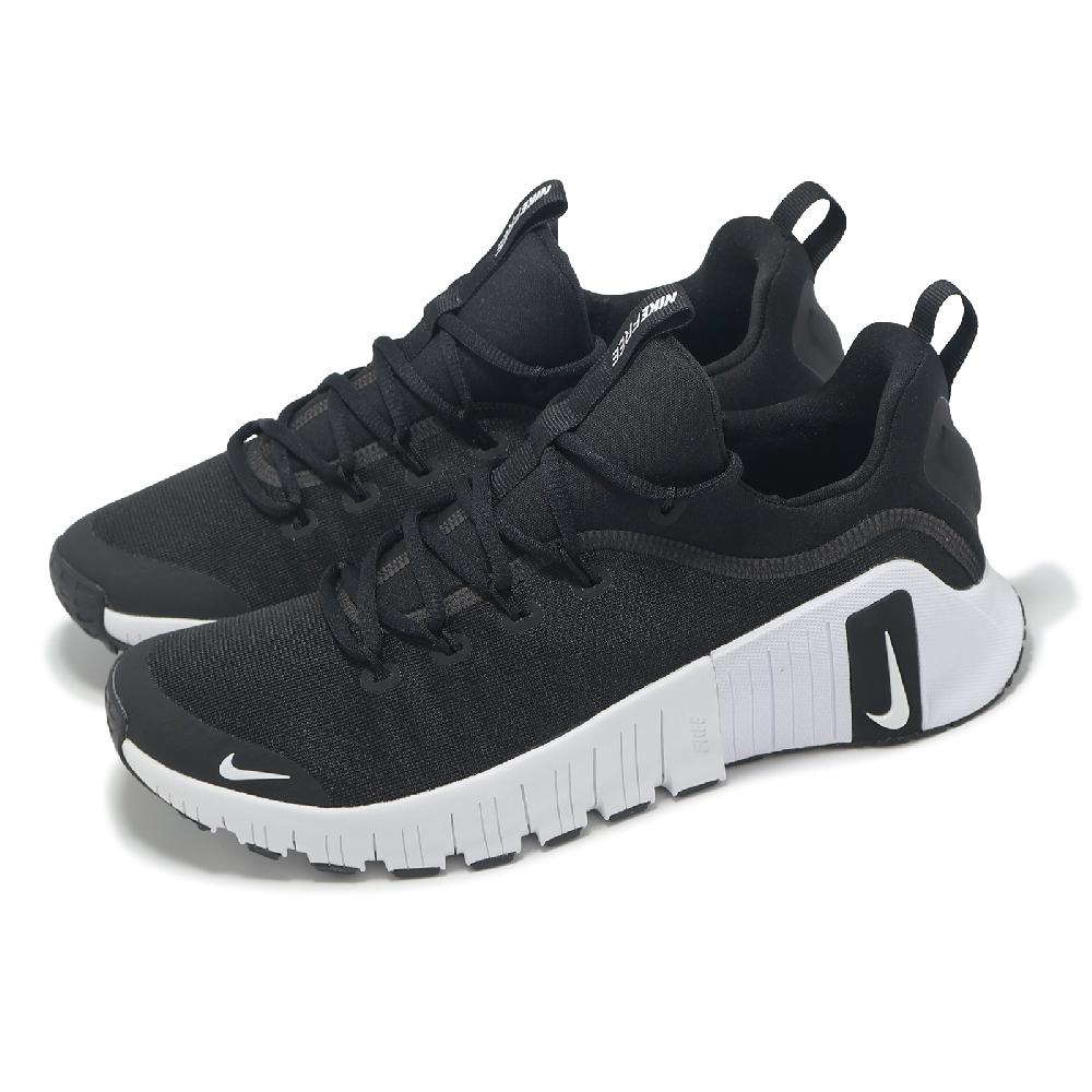 NIKE 耐吉 訓練鞋 Free Metcon 6 男鞋 黑 白 健身 舉重 緩震 支撐 運動鞋 FJ7127-001
