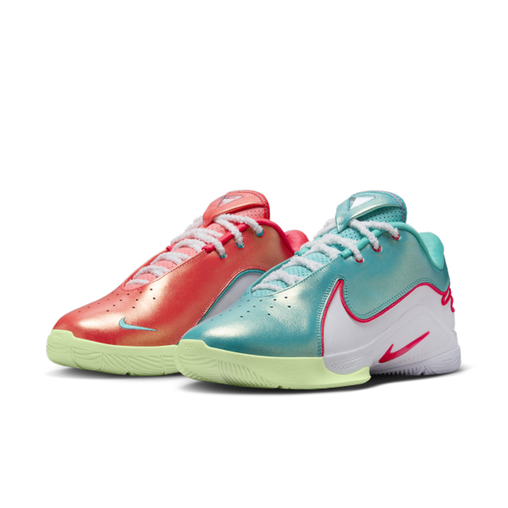 NIKE 耐吉 LEBRON XXII XMAS EP 男 籃球鞋 藍綠 紅-HV5147600