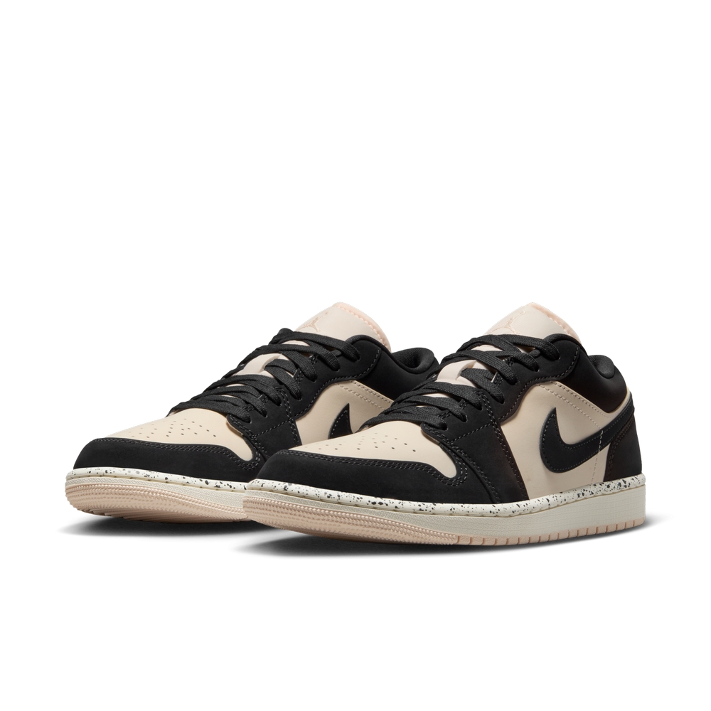 WMNS AIR JORDAN 1 LOW 女鞋 籃球鞋 黑色 奶茶色-DC0774003