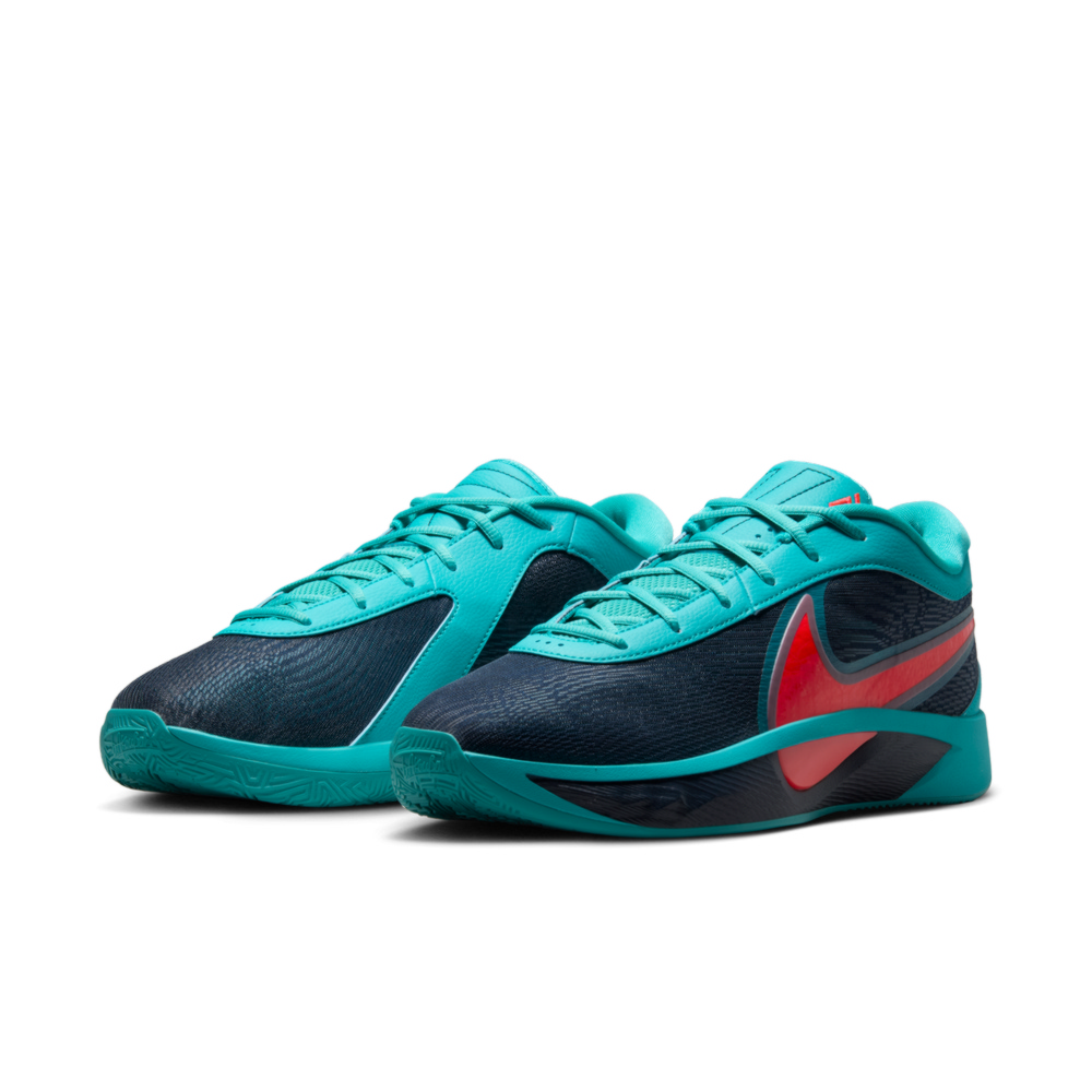 NIKE 耐吉 GIANNIS FREAK 6 EP 男鞋 籃球鞋 黑綠色-FJ7807300