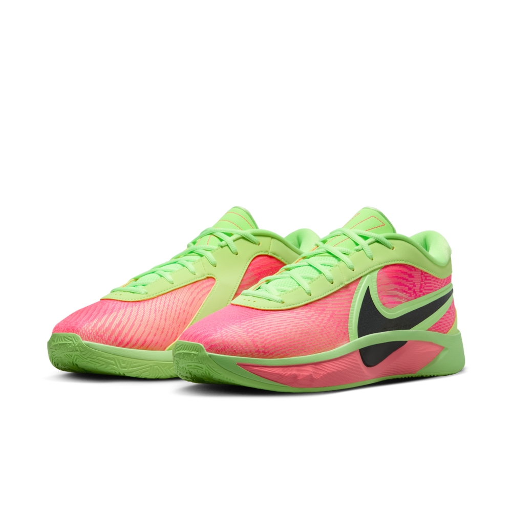 NIKE 耐吉 GIANNIS FREAK 6 NRG EP 男鞋 籃球鞋 綠粉色 西瓜配色-HJ9110300