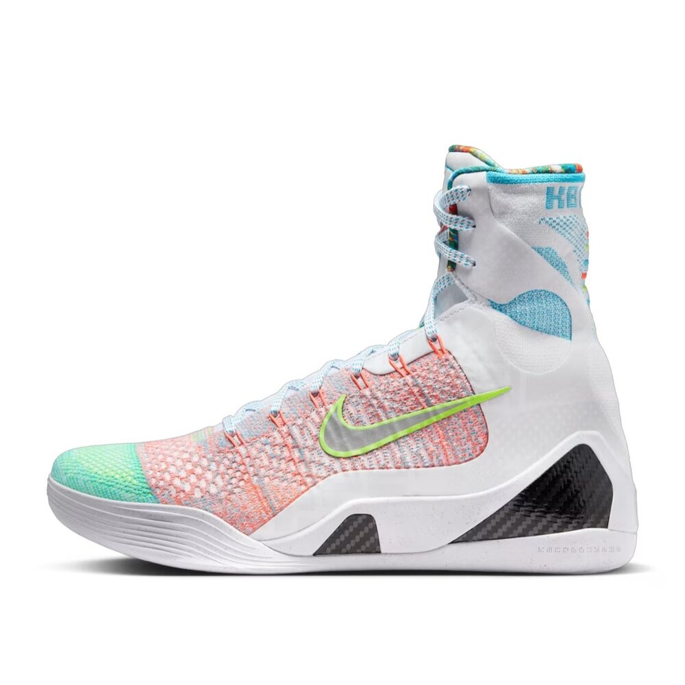 Nike KOBE diamond ELITE プロテクター Sサイズ未使用品 NIKE 耐吉Nike Kobe 9 Elite Protro What The (2025) White 白橙綠高筒